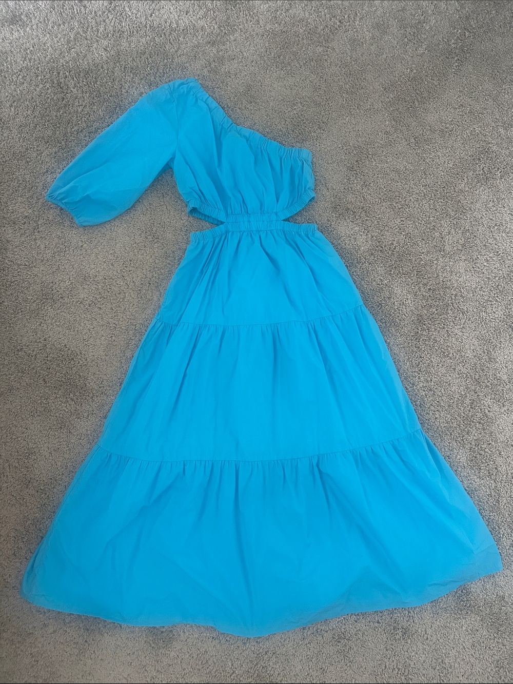 Blue 100% cotton dress